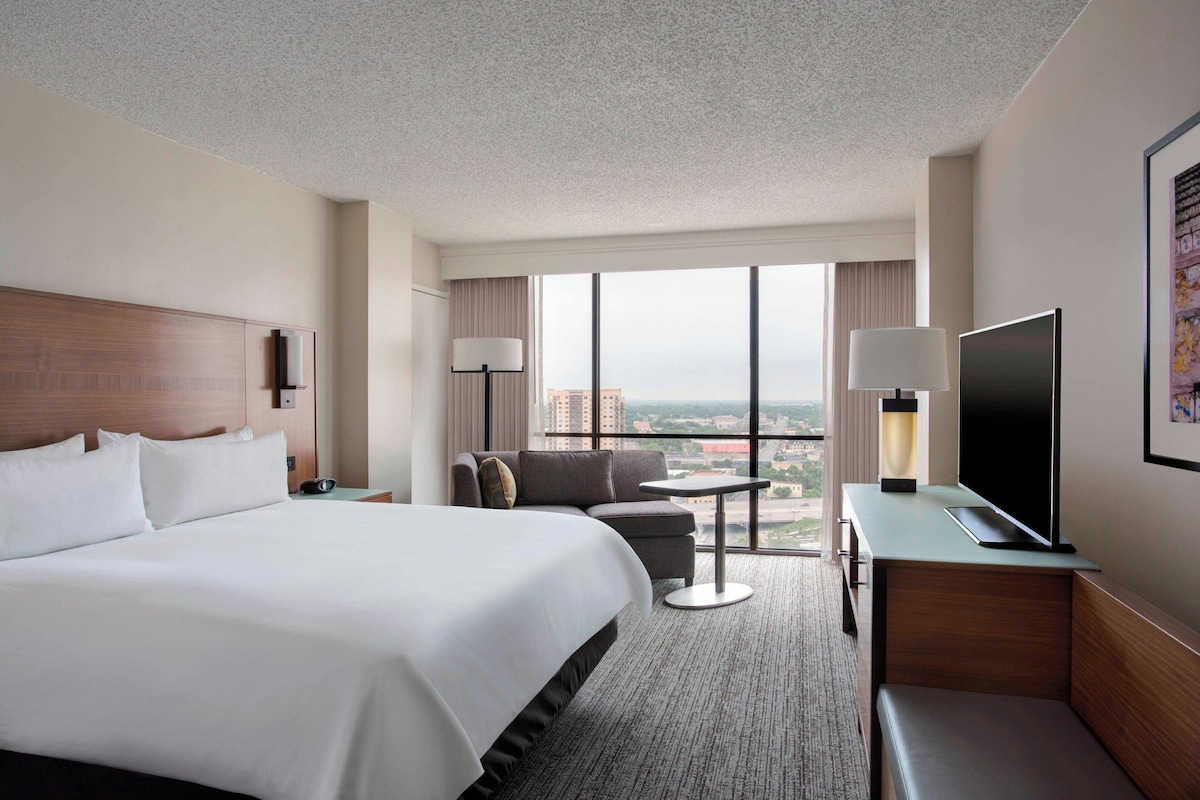 Pillow-top beds, in-room safe, desk, iron/ironing board