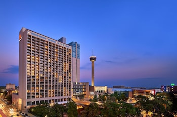Hotel Exterior at Marriott San Antonio Riverwalk