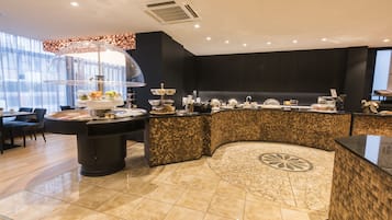 Daily buffet breakfast (EUR 20 per person)