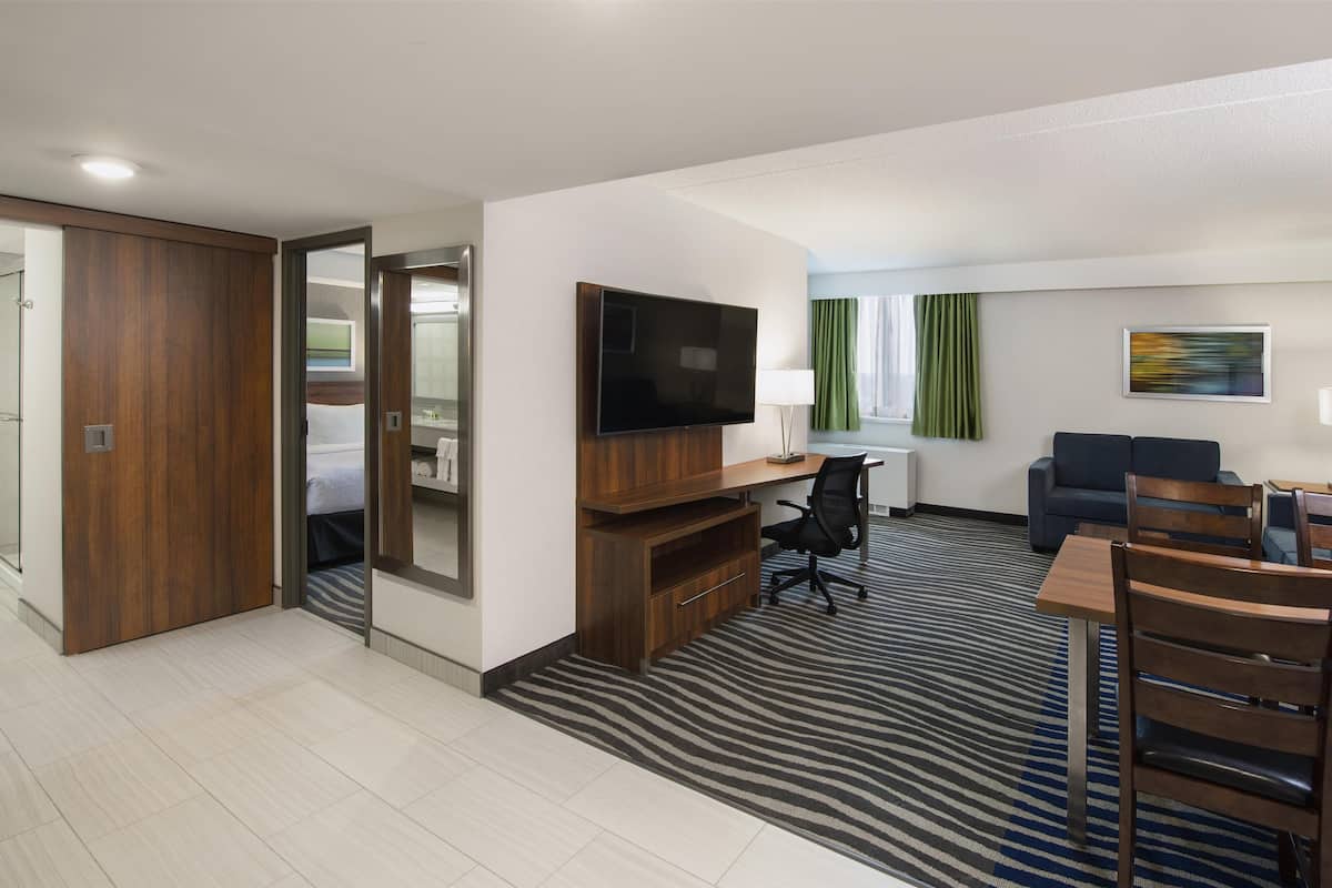 Suite, 1Â King-Bett, Nichtraucher, KĂŒche (Living Room;with Sofabed) | Eigene KĂŒche