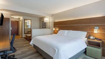 In-room safe, desk, blackout curtains, iron/ironing board