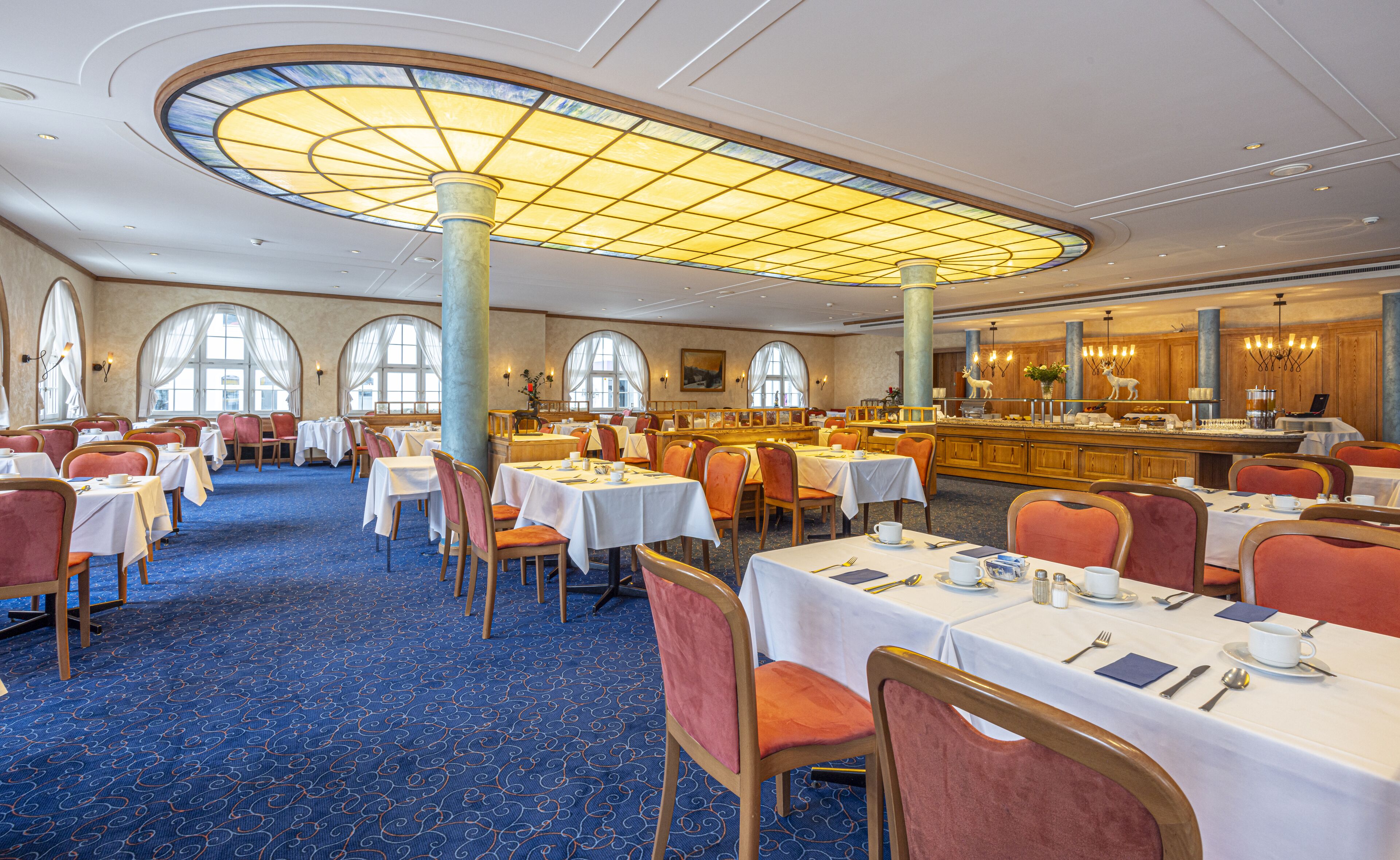 Petit déjeuner buffet compris tous les jours