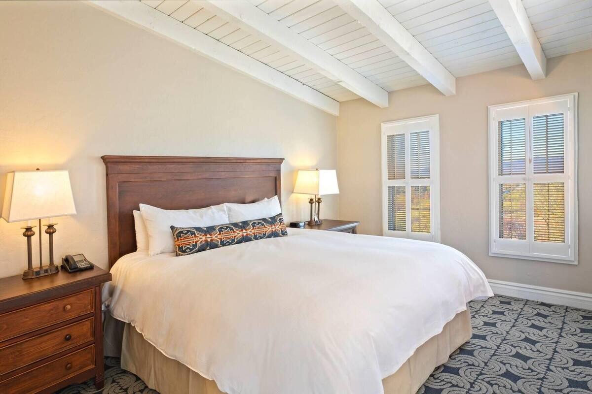 Premium bedding, down duvets, pillow-top beds, in-room safe