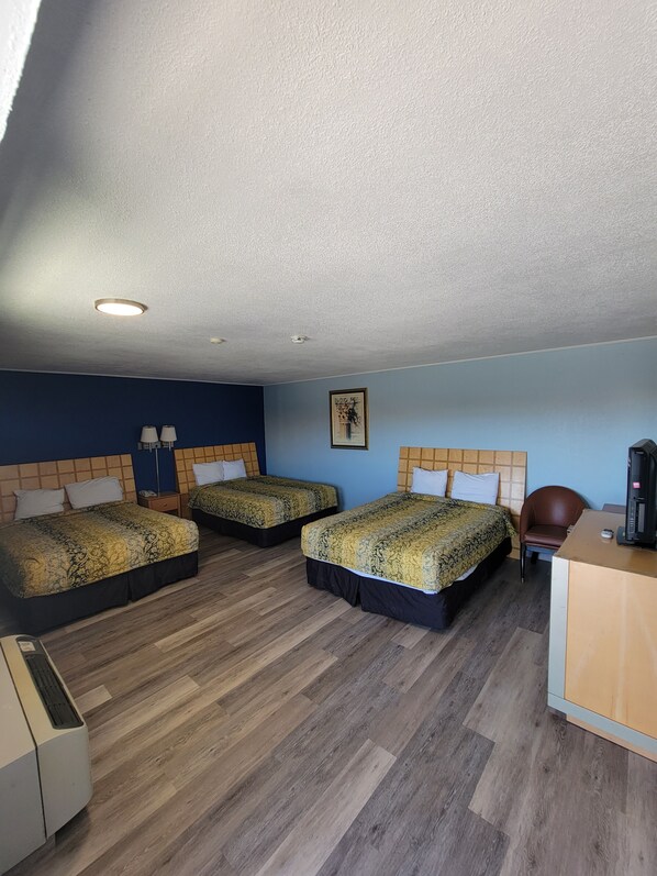 Room, Multiple Beds, Non Smoking | Desk, iron/ironing board, free cots/infant beds, rollaway beds