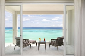 Vue sur la plage/l’océan