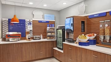 Free buffet breakfast