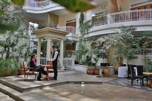 Sitzecke in der Lobby