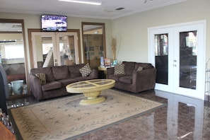 Sitzecke in der Lobby