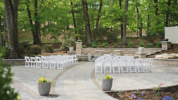 Área de bodas al aire libre