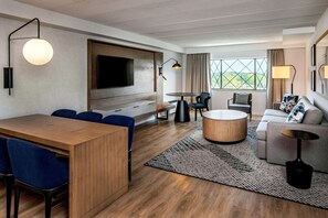 55-inch TV with satellite channels