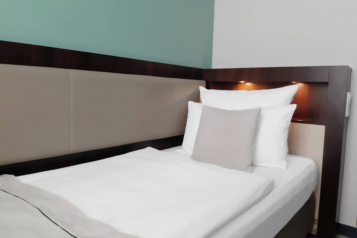 Comfort eenpersoonskamer, 1 eenpersoonsbed | Hypoallergeen beddengoed, een kluis op de kamer
