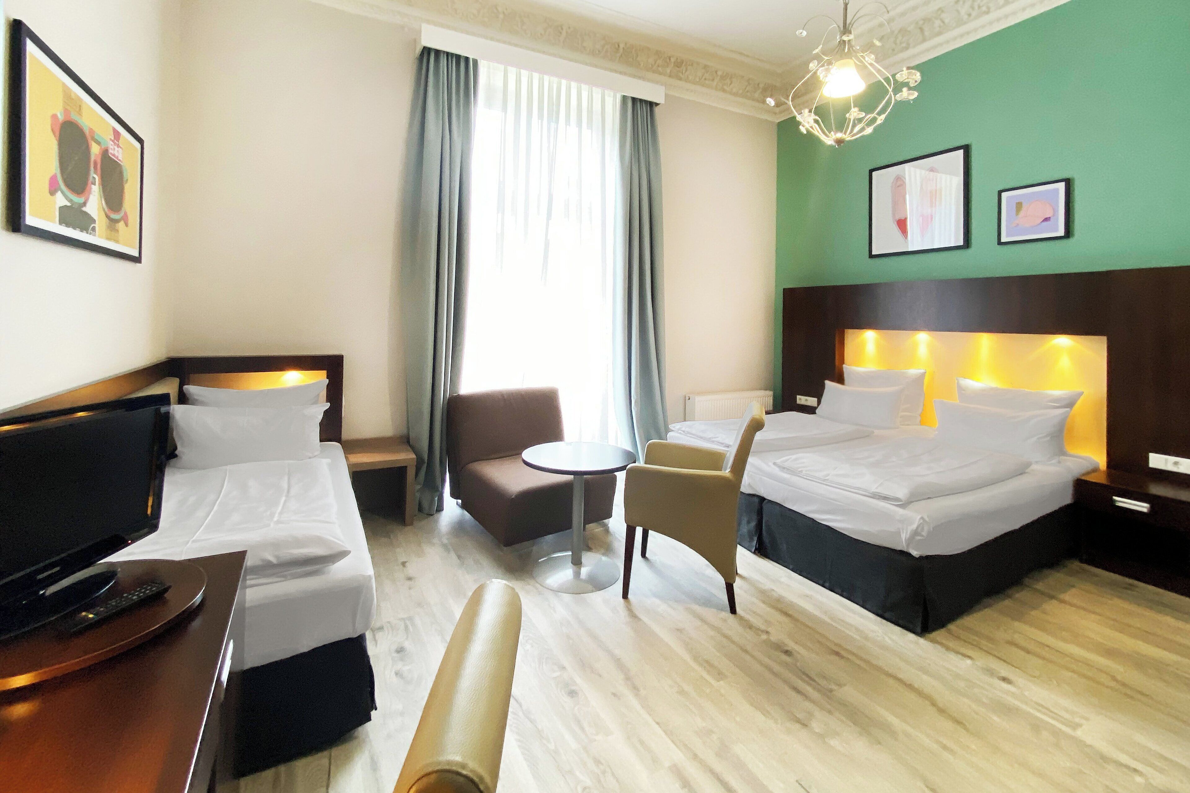 In-room safe, individually furnished, desk, blackout curtains