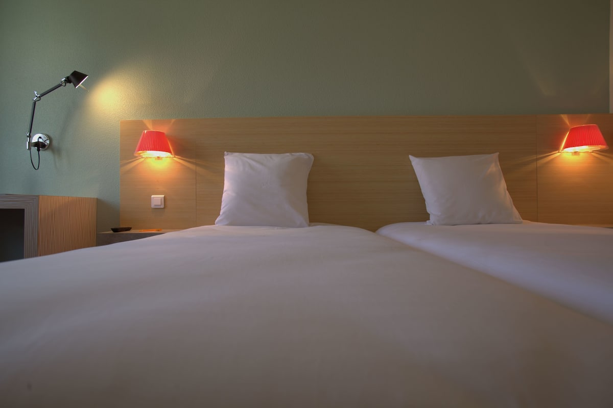 standard room, 2 single beds | premium bedding, in-room safe, soundproofing, free wifi