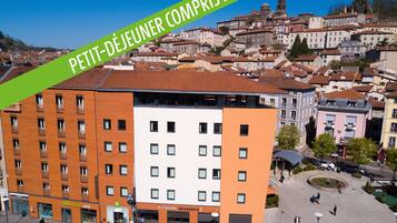 Voorkant van accommodatie