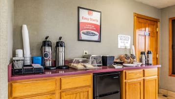 Petit déjeuner continental compris