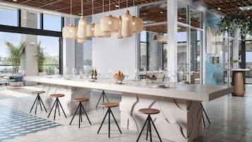 Daily cooked-to-order breakfast for a fee