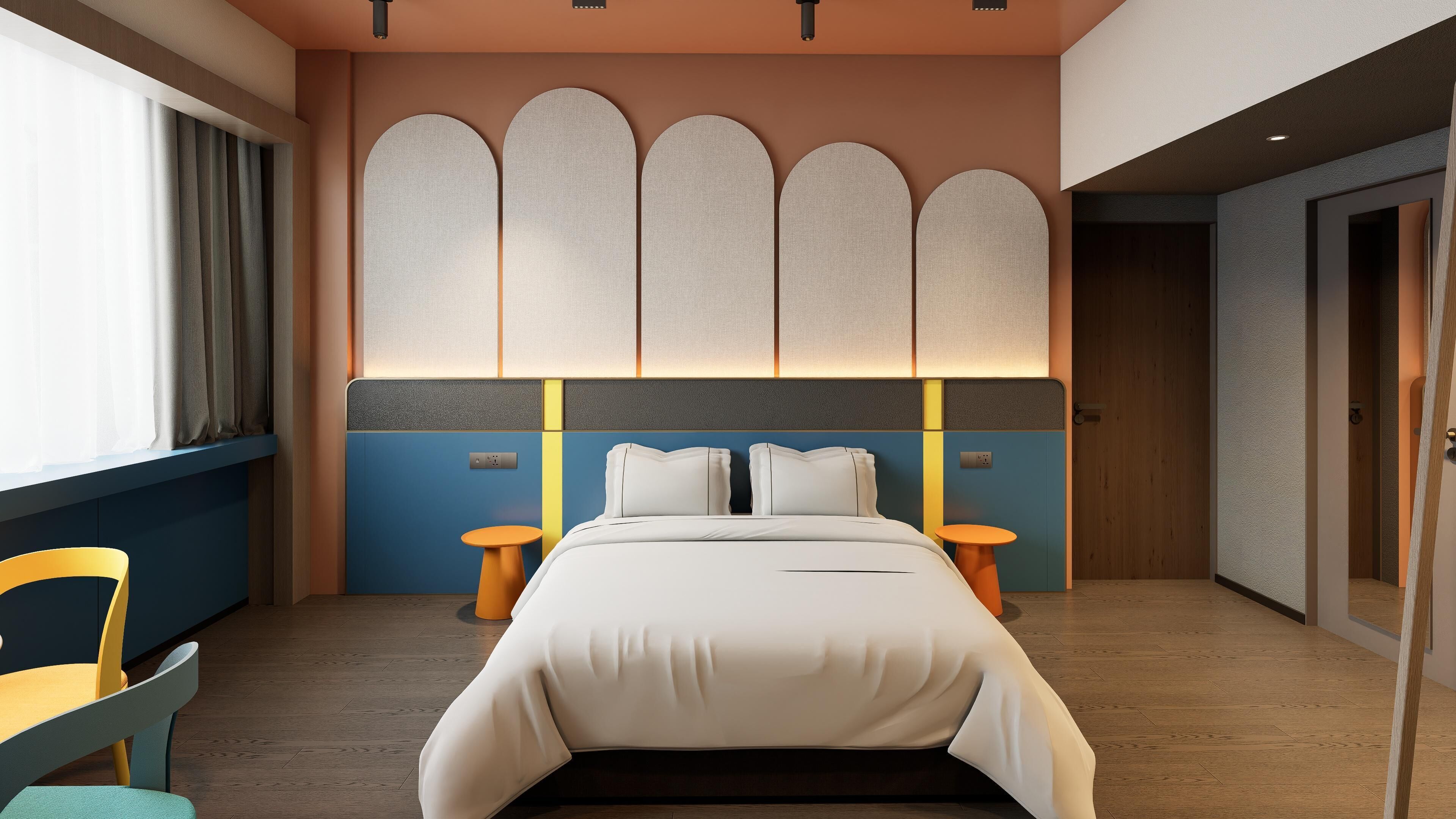 Phòng Deluxe (Plus) | Minibar, két bảo mật tại phòng, bàn 