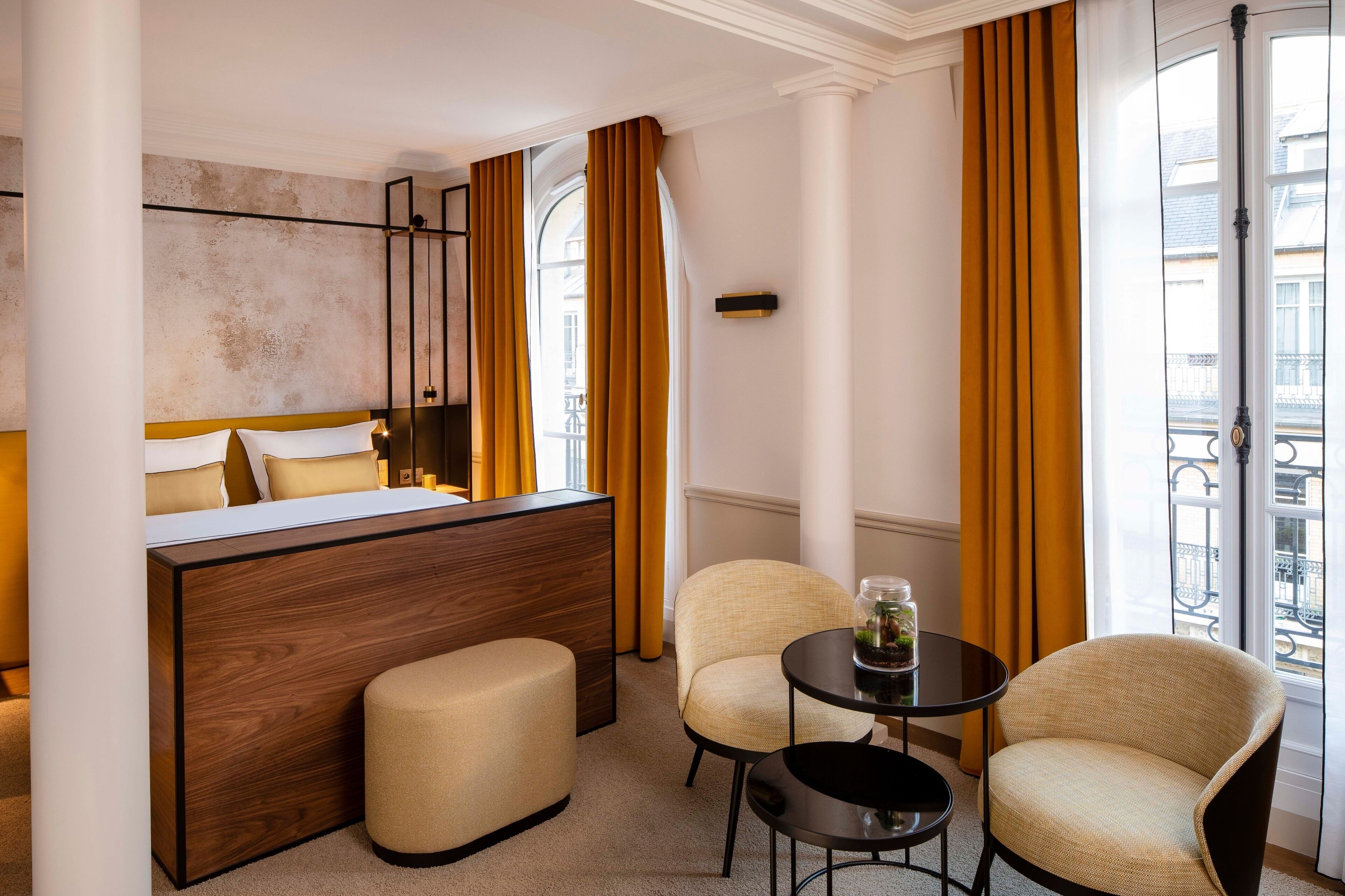 deluxe room | premium bedding, minibar, in-room safe, individually furnished