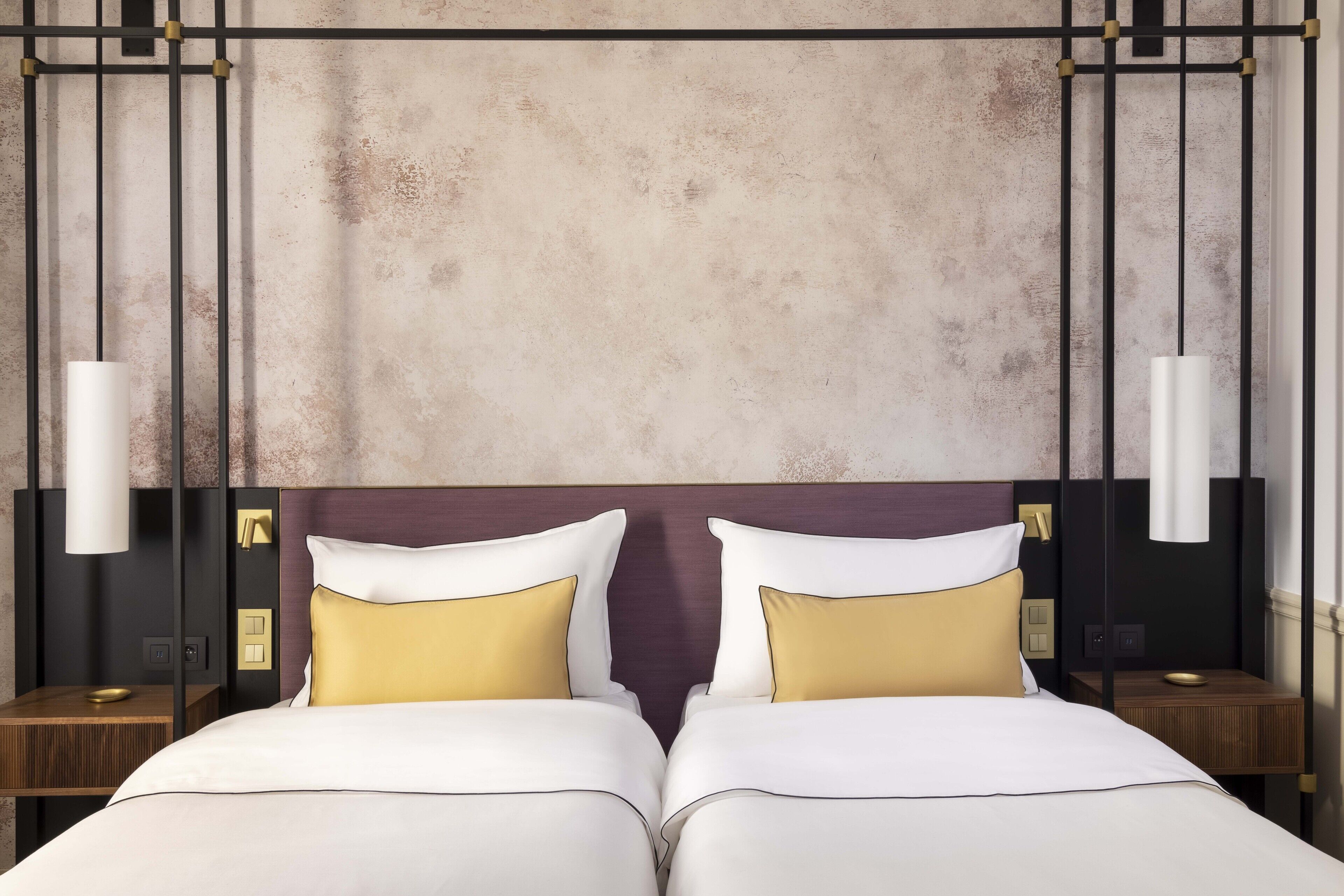 family room | premium bedding, minibar, in-room safe, individually furnished