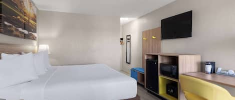 Desk, iron/ironing board, free cribs/infant beds, free WiFi