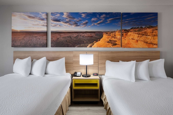 Standard Room, 2 Queen Beds, Non Smoking | Desk, iron/ironing board, free cribs/infant beds, free WiFi