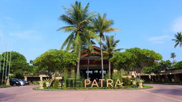 Fassade der Unterkunft