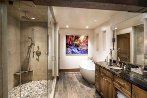 Duschwanne, Komfortbadewanne, Designer-Toilettenartikel, Haartrockner