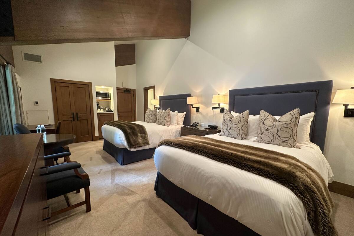 Luxury-Suite, 3 Schlafzimmer, Whirlpool, Bergblick