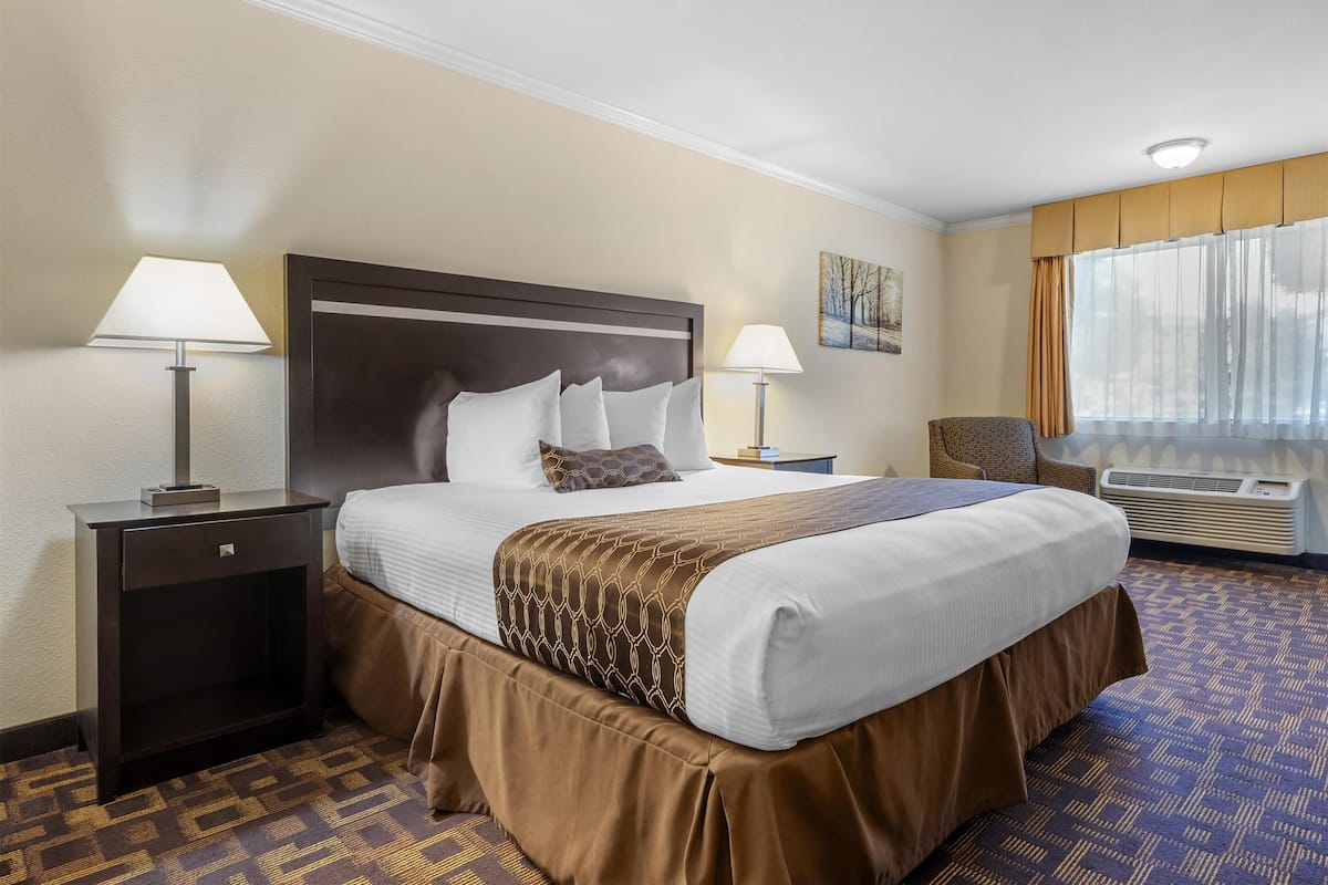 Standard Room, 1 King Bed, Non Smoking, Refrigerator & Microwave