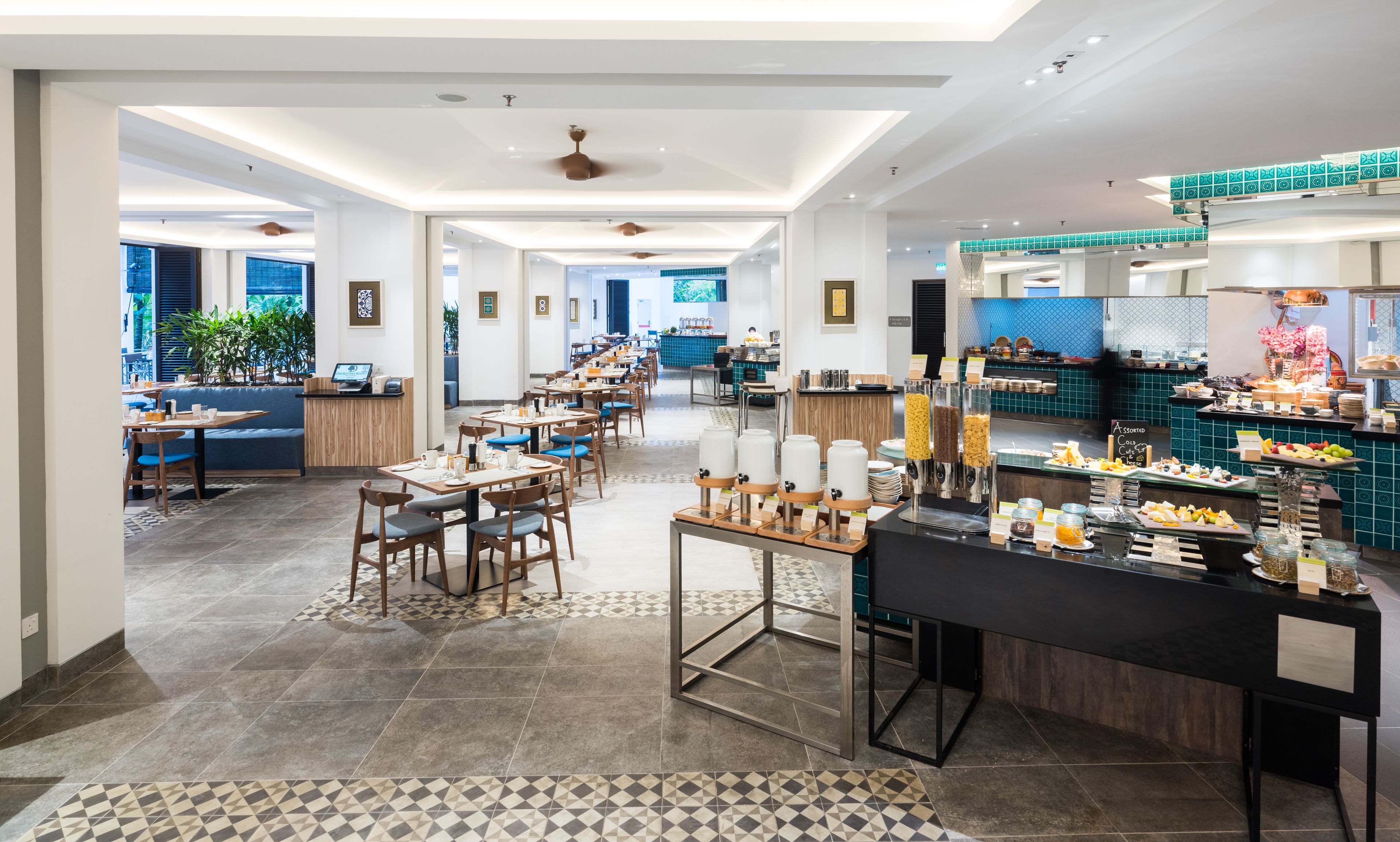 daily buffet breakfast (myr 68.00 per person)