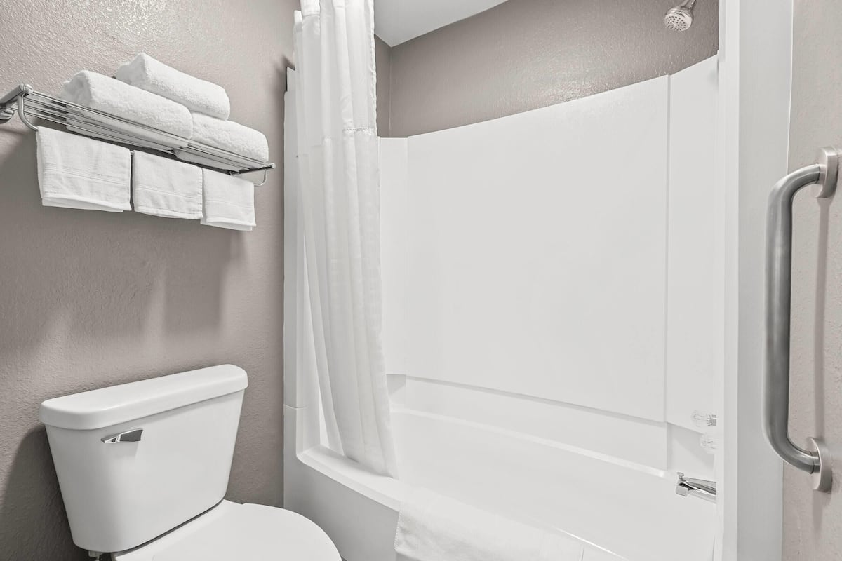 Room, 1 King Bed, Mobility Accessible, Non Smoking (Bathtub w/ Grab Bars) | Accessible bathroom