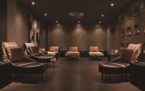 Sauna, body treatments, aromatherapy, body wraps, body scrubs, facials