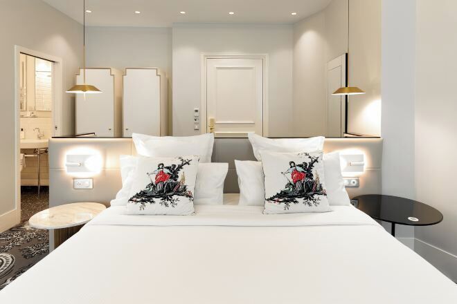 Premium bedding, pillowtop beds, minibar, in-room safe