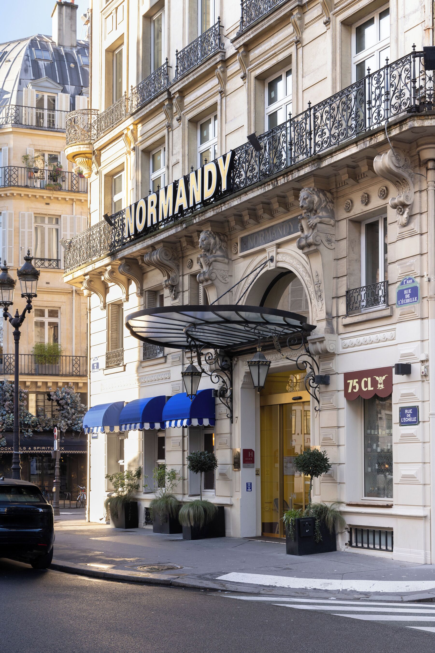 Fassade der Unterkunft