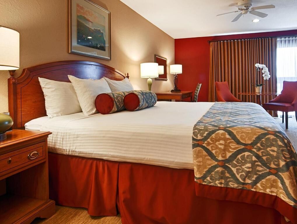 In-room safe, desk, iron/ironing board, free cots/infant beds