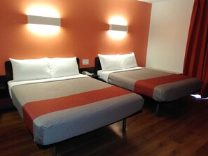 Standard Room, 2 Queen Beds, Accessible, Non Smoking | Desk, blackout curtains, free WiFi, bed sheets
