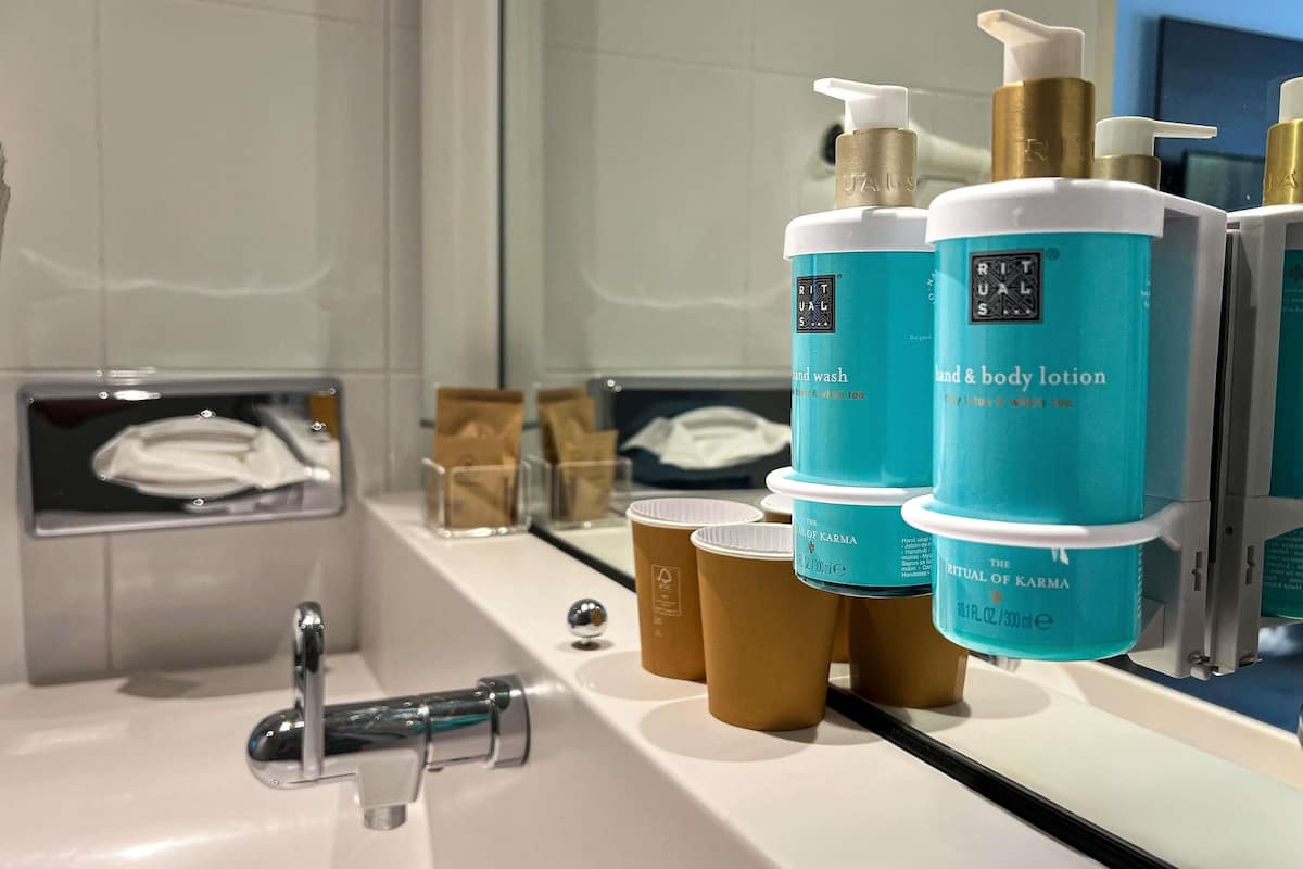 premium bedding, memory-foam beds, free minibar, in-room safe