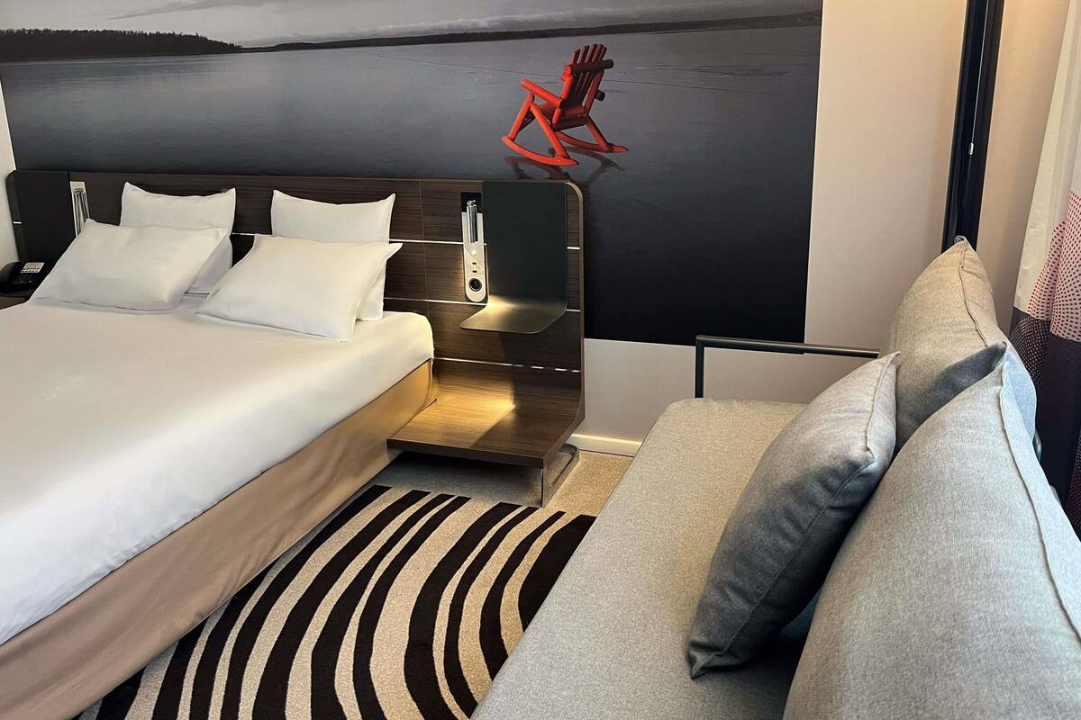 Premium bedding, memory-foam beds, free minibar, in-room safe