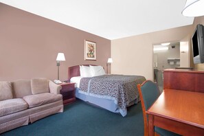 Room, 1 King Bed, Accessible | Desk, free cribs/infant beds, rollaway beds, free WiFi
