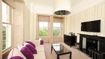 27-inch plasma TV with satellite channels, TV