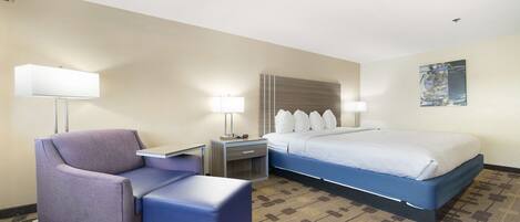 Blackout curtains, iron/ironing board, free WiFi, bed sheets