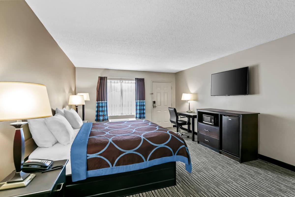 Iron/ironing board, cribs (free), WiFi (free), bed sheets