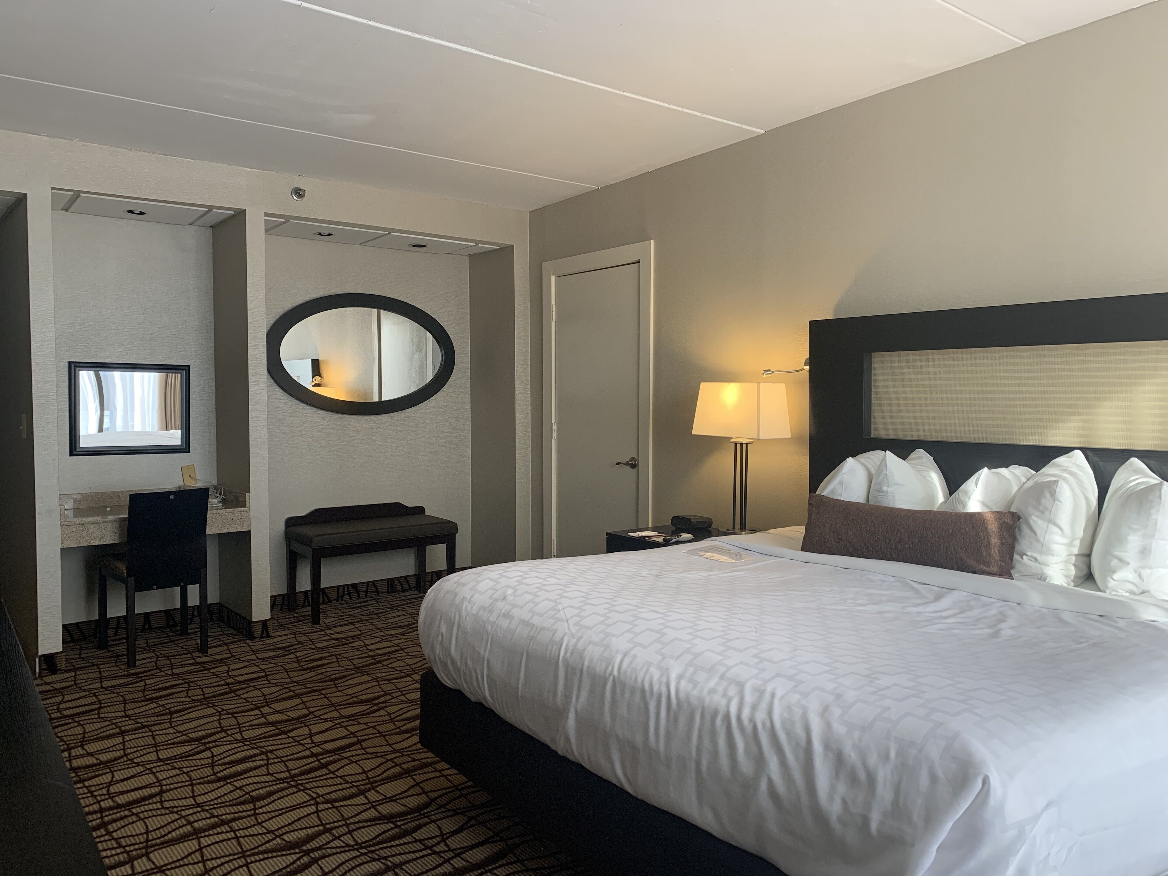 Suite, 1 King Bed, Non Smoking, Refrigerator & Microwave (with Sofabed) | Premium bedding, pillowtop beds, in-room safe, desk