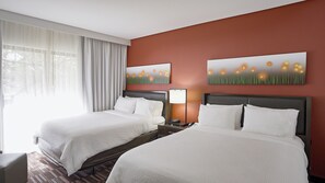 Premium bedding, pillowtop beds, in-room safe, desk
