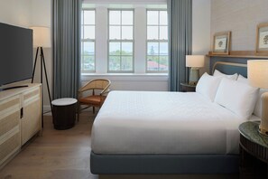 Kamer, 1 queensize bed (View) | Luxe beddengoed, een kluis op de kamer, verduisterende gordijnen