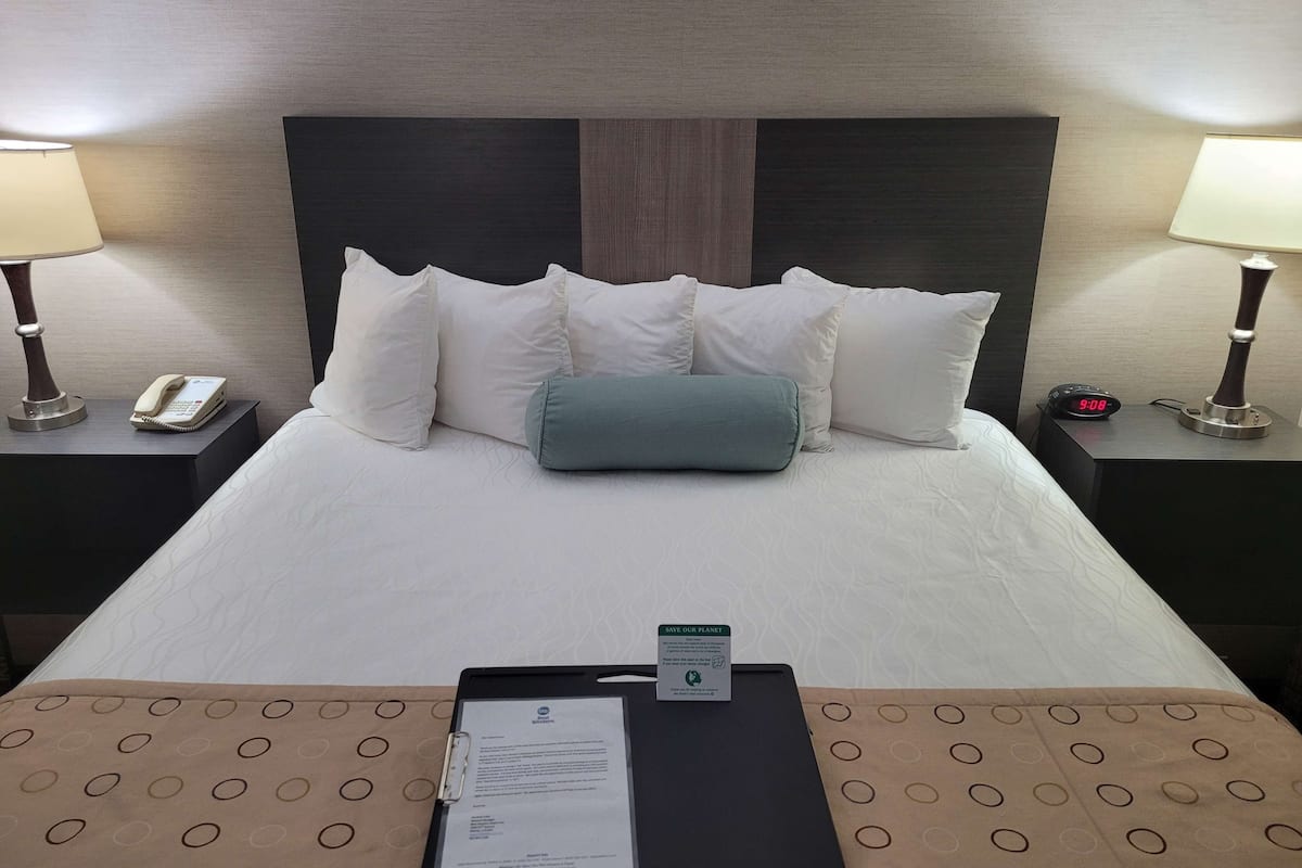 Executive-Suite, 1 King-Bett, Nichtraucher, Kühlschrank und Mikrowelle