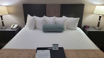 Executive-Suite, 1 King-Bett, Nichtraucher, Kühlschrank und Mikrowelle | Hochwertige Bettwaren, Bügeleisen/Bügelbrett, kostenloses WLAN