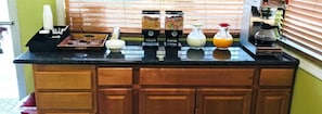 Free daily continental breakfast
