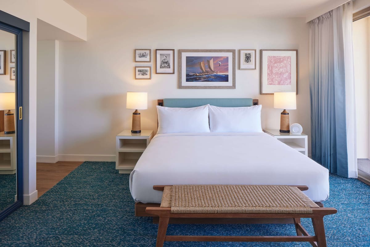 1 habitación y ropa de cama de alta calidad