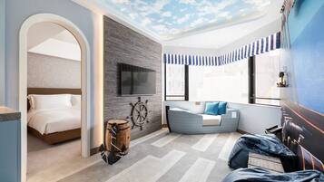 1 habitación, minibar, caja de seguridad en la habitación y escritorio